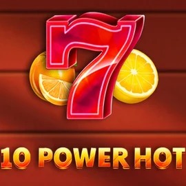 10 Power Hot online game logo by Amusnet Interactive on spinitcasinos-es.com