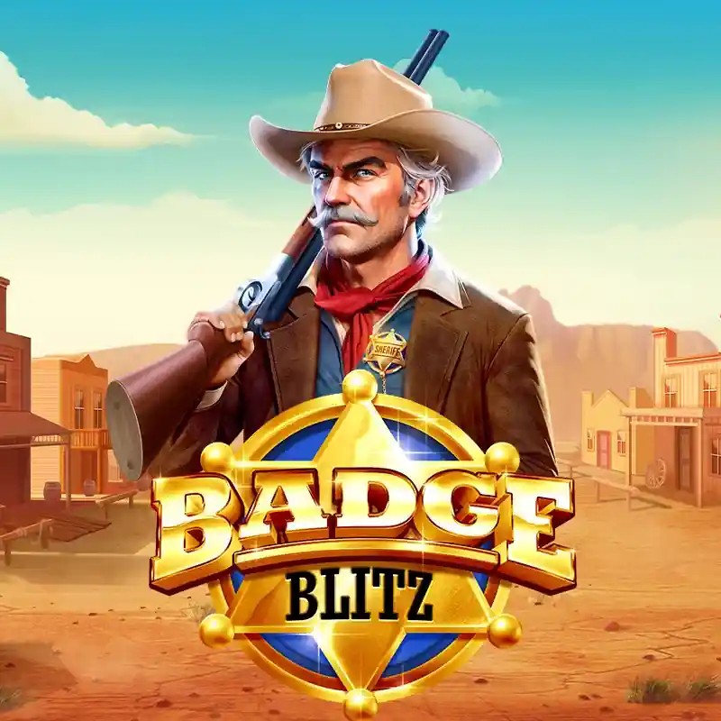 Enjoy Badge Blitz by Pragmatic Play – logo hosted on spinitcasinos-es.com