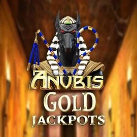 Anubis Gold Jackpots slot logo by Inspired Gaming at Spinit Casino