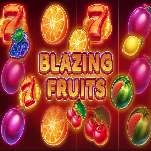 Blazing Fruits logo by Inbet Games Spinit Casino