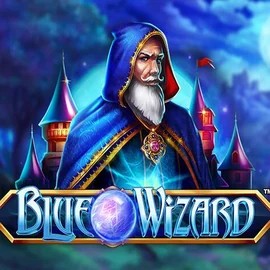 Blue Wizard slot logo by Quickspin at Spinit CasinoBlue Wizard