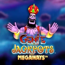 Genie Jackpots Megaways online game logo by Blueprint Gaming on spinitcasinos-es.com
