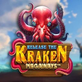 Release the Kraken Megaways logo by Pragmatic Play Spinit Casino