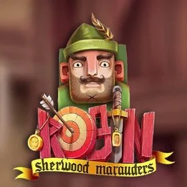 Official Slots logo: Robin Sherwood Marauders by Yggdrasil at Spinit Casino