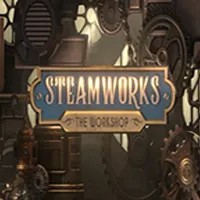 Enjoy Steamworks The Workshop by Peter & Sons – logo hosted on spinitcasinos-es.com